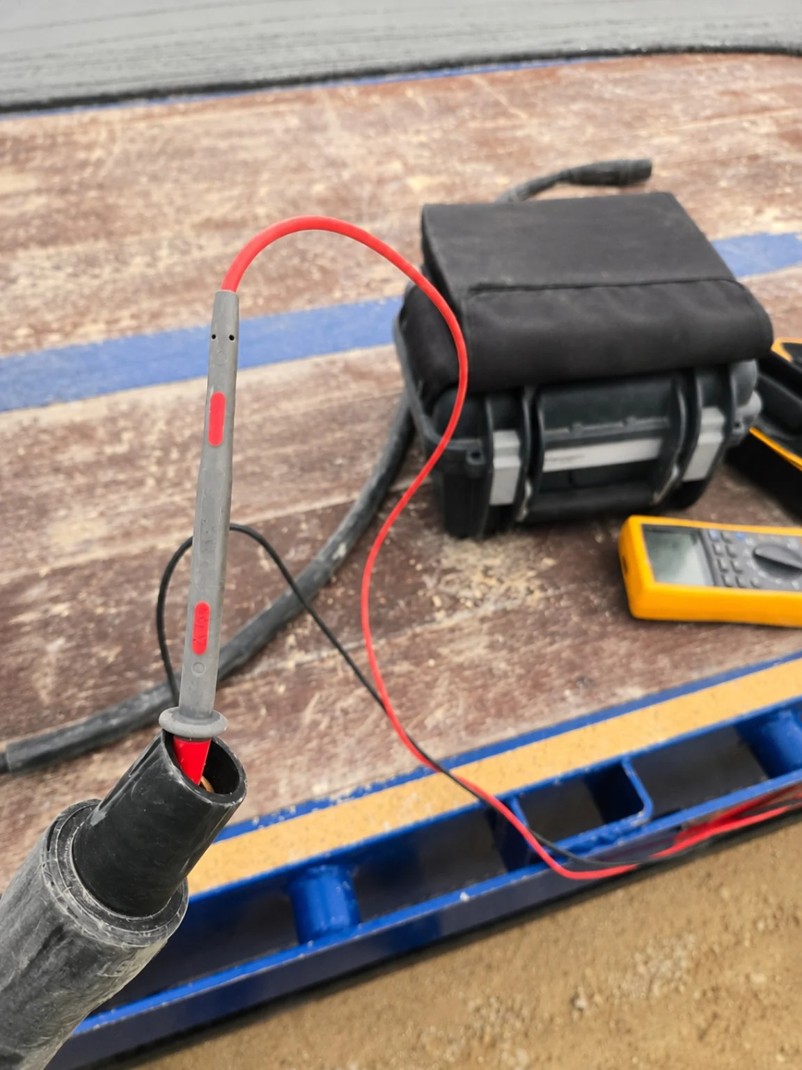 Electrical testing and field meter equipment